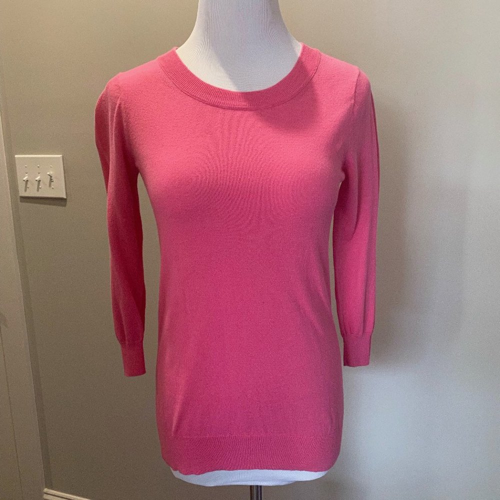J. Crew Factory 3/4 sleeve sweater